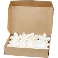 KDMD Natural Diffuser Flowers - Lrg Lily on String - (Set of 12) in White
