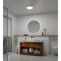 Nordlux Modern Indoor Ceiling Light White Plastic Intergrated LED 3-Level Dimming - Mains Powered, IP44