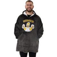 The Simpsons Men's Blanket Hoodie | Black | Official Merch