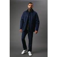 Navy Padded Walking Jacket