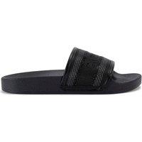 Carvela Women's 'Sicily Slider' Fabric Sandals in Black | Size: 3