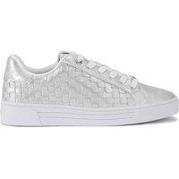 Carvela Women's 'Daze Weave' Trainers in Silver | Size: 4