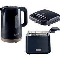 Ariete ARPK48 Breakfast Line, Kettle, Toaster & Sandwich Toaster Set, Grey