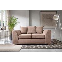 Abakus Direct Jumbo 2 Seater Sofa Brown