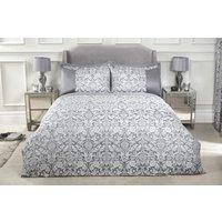 New Edge Blinds Harrow Duvet Set in Grey | Size: King