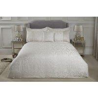 New Edge Blinds Harrow Duvet Set in Cream | Size: Single