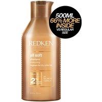 Redken All Soft Shampoo 500ml - Worth &pound;38 in Clear