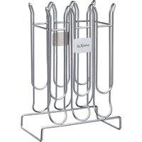 KitchenCraft Nespresso 36 Coffee Capsule Pod Holder, Carbon Steel in Silver