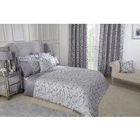 New Edge Blinds Cavendish Duvet Set in Grey | Size: King