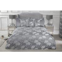New Edge Blinds English Garden Duvet Set in Grey | Size: King