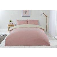 New Edge Blinds Brights Reversible Duvet in Cream | Size: King
