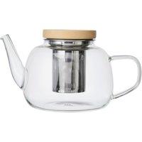 La Cafetiere Rialto Glass 1.2 Litre Infuser Teapot, Gift Boxed in Clear