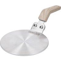 La Cafetiere Induction Conversion Plate for Espresso Coffee Maker, 13cm in Silver