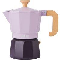 La Cafetiere Venice Aluminium Espresso Maker, Purple, Three Cup, Gift Boxed in Purple