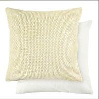 New Edge Blinds Pica Collection Cushion Cover in Cream | Size: 43 cm x 43 cm