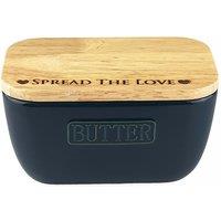Selbrae House Blue Butter Dish - Spread The Love in Dark Blue | Size: 140 cm x 90 cm