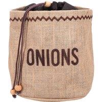 Natural Elements Onion Jute Sack in Brown