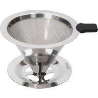 La Cafetiere Filterless Coffee Dripper for Pour-Over Coffee in Silver
