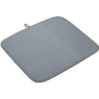 KitchenCraft Dish Drying Mat in Grey