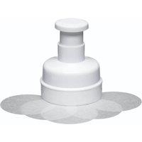 KitchenCraft Quarter Pounder Hamburger Maker in White