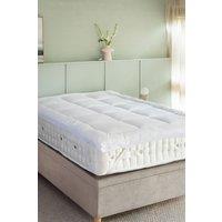 Soak&Sleep Soft As Down Mattress Topper in White | Size: Double