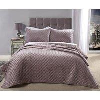 New Edge Blinds Banbury Bedspread in Pink | Size: Double