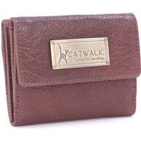 Catwalk Collection Handbags Women's Eve Small Leather Purse With RFID Protection in Brown