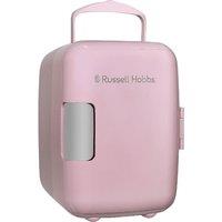 Russell Hobbs 4L Mini Cooler for Makeup, Drinks, Cosmetics in Pink