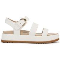 Naturalizer Women's Zizi Strappy Sandals in White | Size: 7