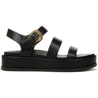 Naturalizer Women's Zizi Strappy Sandals in Black | Size: 7