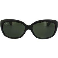 Ray-Ban Women's Butterfly Black Green Sunglasses