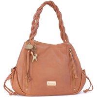 Caz Large Leather Shoulder Tote Bag