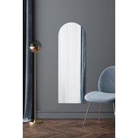 MirrorOutlet Frameless Arched Leaner/Wall Mirror 59 X 20 (150CM X 50CM) in Silver | Size: 1 Pack