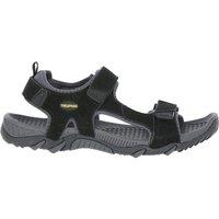 Trespass Men's Belay Walking Sandals in Black | Size: 12
