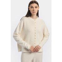 Boxy Roll Cardigan