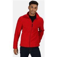 Regatta Men's Micro Lightweight Full Zip Fleece in Red | Size: Small