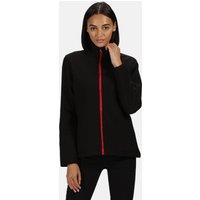 Regatta Women's Ablaze Printable Softshell Jacket in Black | Size: 10
