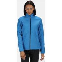 Regatta Women's Ablaze Printable Softshell Jacket in Mid Blue | Size: 12