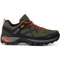 Regatta Men's Samaris III Low Waterproof Walking Shoes in Dark Grey | Size: 6