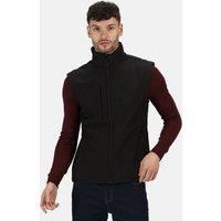 Regatta Men's Octagon 3-layer Softshell Bodywarmer in Jet Black | Size: Small