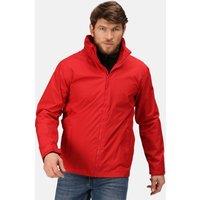 Regatta Men's 'Classic' 3 in 1 Waterproof Jacket in Red | Size: Small