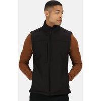 Regatta Men's Flux Softshell Bodywarmer in Black | Size: XL