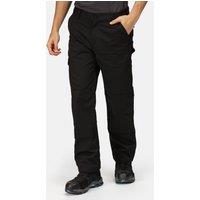 Regatta Men's Pro Cargo Work Trouser in Black | Size: 34R