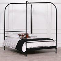Glasstone Metropolitan Black 5ft King Size Poster Bed