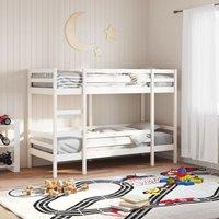Berkfield Home Bunk Bed without Mattress White 90x200 cm Solid Wood Pine