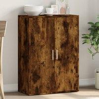 Sideboard Smoked Oak 60x31x84 cm Engineered Wood