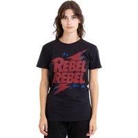 David Bowie Men's The How Could They Know T-Shirt, Black | Size: Large