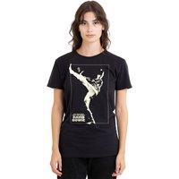 David Bowie Men's The Man Cover T-Shirt, Black | Size: Small