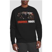 Paramount Home Entertainment Men's Criminal Minds The Brain Trust Crew Sweatshirt, Black | Size: Medium