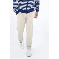 Enorsia Men's Straight Leg Joggers in White | Size: Large